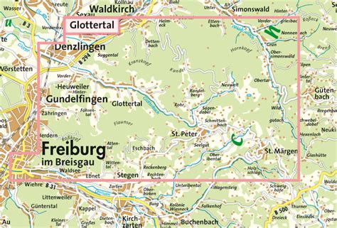 schwarzwald glottertal map.